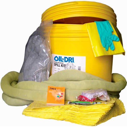 OilDri® HazMat Spill Kit, 20 Gallon Capacity