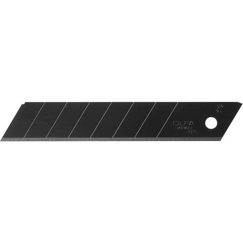OLFA&#174; LBB-10B 18MM HD Ultra-Sharp Black Snap-Off Black Blade (10 Pack)