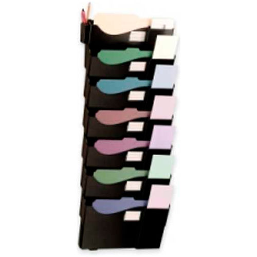 Officemate®7 Pocket Starter Filing System Black