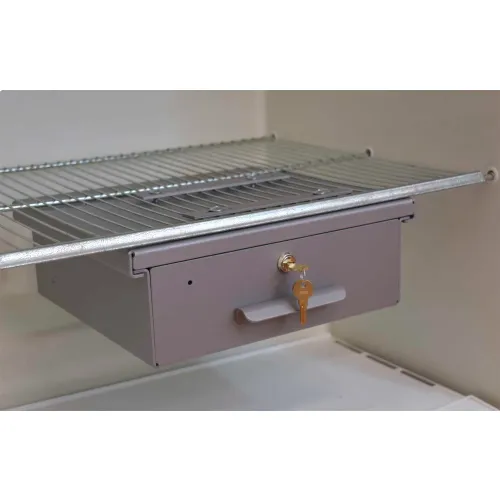 Omnimed® 183025 Medium Aluminum Refrigerator Lock Box with