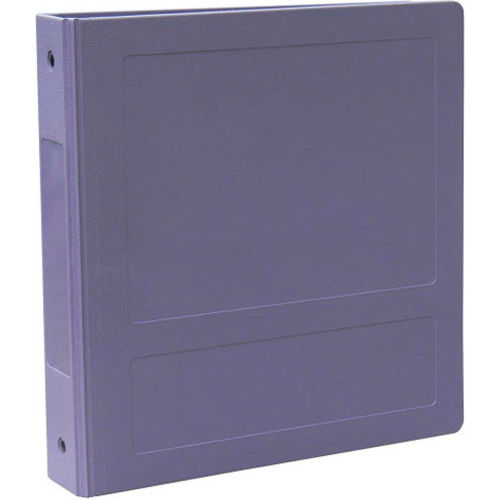 Omnimed® 1" Molded Ring Binder, Side Open, Holds 250 Sheets, Lilac