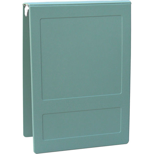 Omnimed® 1-1/2" Molded Ring Binder, 3-Ring, Top Open, Holds 300 Sheets, Seafoam Green
