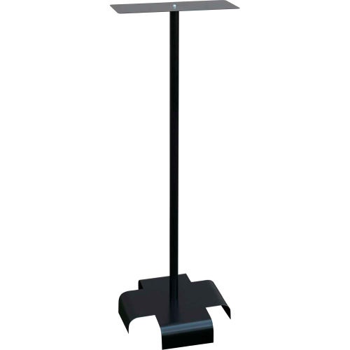 Omnimed® Infection Control Floor Stand, 13"W x 12-1/8"D x 38-5/8"H, Black