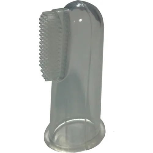 Oraline Clear Security Finger Toothbrush, 100/Qty