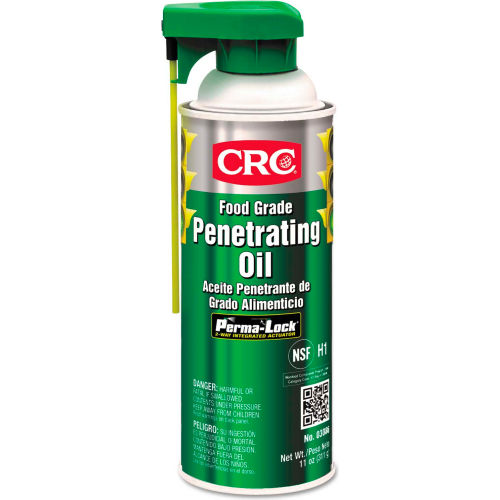 CRC Food Grade Penetrating Oils - 11 oz - Aerosol Can - 03086 - Pkg Qty 12