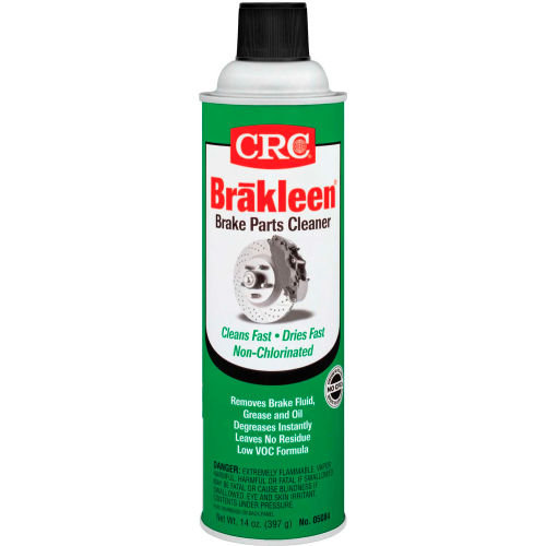 CRC Brakleen Non-Chlorinated Brake Parts Cleaners-14 oz Aerosol Can-Less 45% VOC - 05084 - Pkg Qty 12