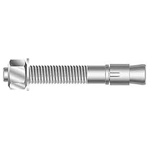 7/8" x 8" Stud Wedge Anchor - Steel - Zinc - Pkg of 5