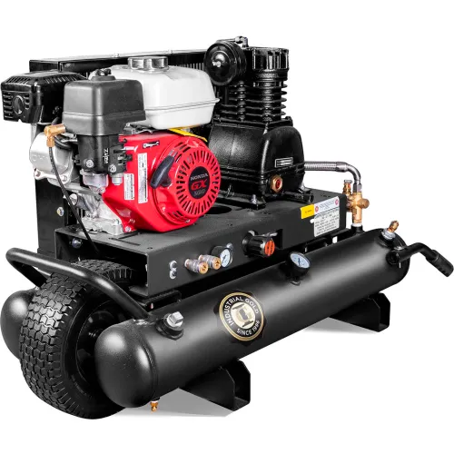 Jenny® K5HGA-17P Portable Gas Air Compressor w/ Honda GX Engine