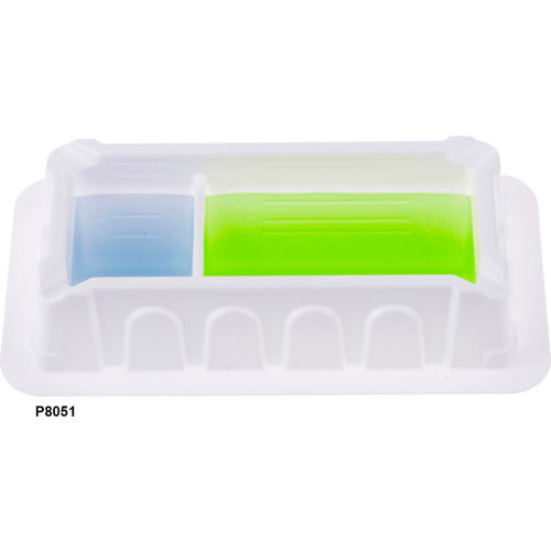 MTC™ Bio Reservoir For Multi Channel Pipettes, Divided, 50 ml, Sterile, 5 Per Bag, 200 Pack