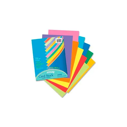 Pacon® Array Heavyweight Card Stock Paper, 81/2" x 11", 65 lb