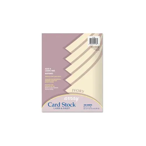 Pacon® Array Classic Heavyweight Card Stock Paper, 81/2" x 11", 65 lb