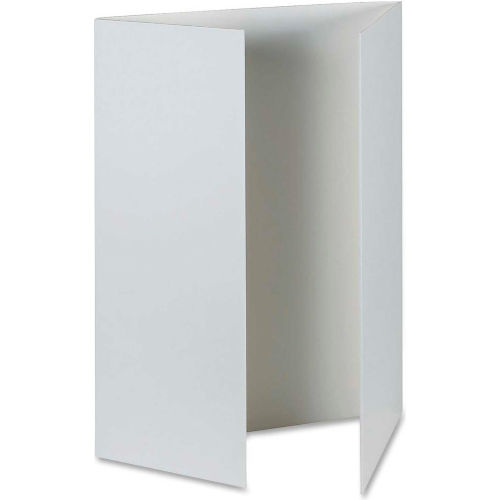 Pacon&#174; Tri-fold Presentation Foam Board, 48&quot;W x 36&quot;H, White, 6/Carton