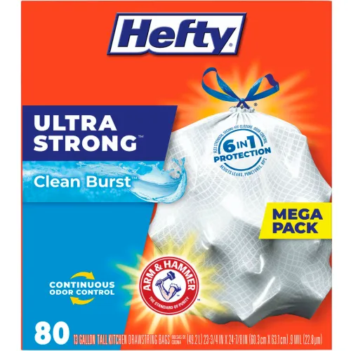 Hefty Ultra Strong Scented Tall Kitchen Bags - Thumbnail 4