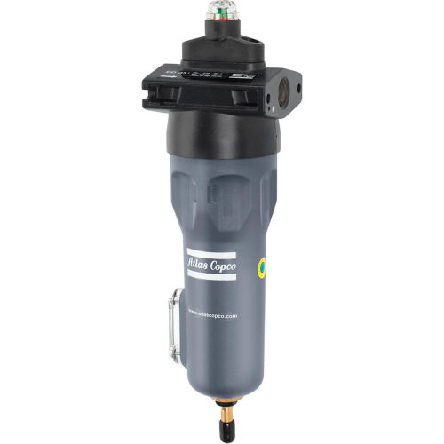 Atlas Copco 1/2" NPT Coalescing Filter, 16 CFM, 8,000 hr, 0.1 Micron, 232 PSI