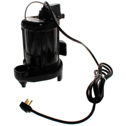 Liberty Pumps 257 1/3 HP, 115V, 22.9FT Shutoff, 44 GPM, 10FT Cord