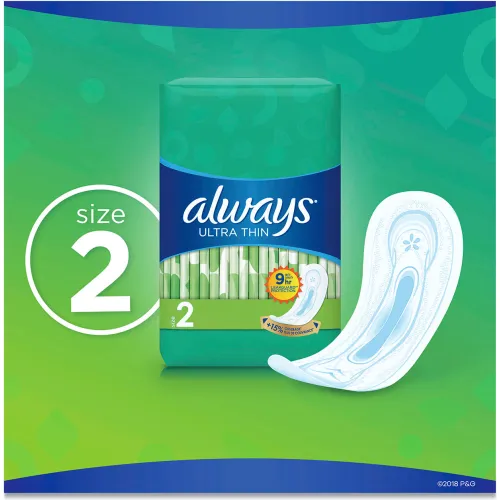 Always Ultra Thin Pads, Super Long 10 Hour, 40/Pack, 6 Packs/Carton (59874)