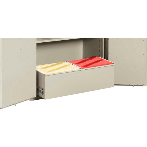 FireKing® Drawer Body For CF4436-DPA & CF7236-DPA, Parchment, Assembled