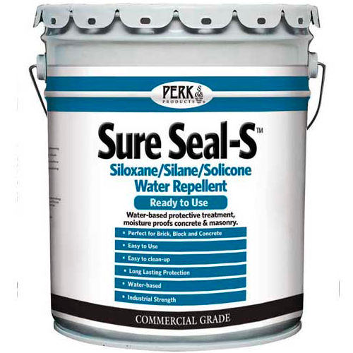 Sure Seal-S Siloxane Water Repellant RTU, 5 Gallon Pail 1/Case - CP-1536R