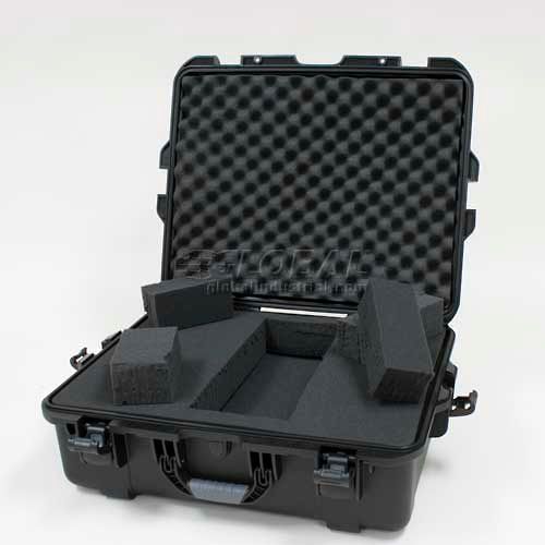 Nanuk 945 Case w/Foam, 25-1/8"L x 19-7/8"W x 8-13/16"H, Black