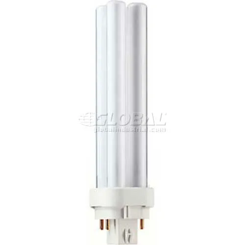 Philips 220400 PL-C Lamp, CFQ18W/G24q-2/835, 14W, 3500K - Pkg Qty 10
