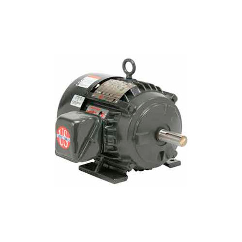 US Motors Hostile Duty TEFC, 5 HP, 3-Phase, 3525 RPM Motor, HD5P1E