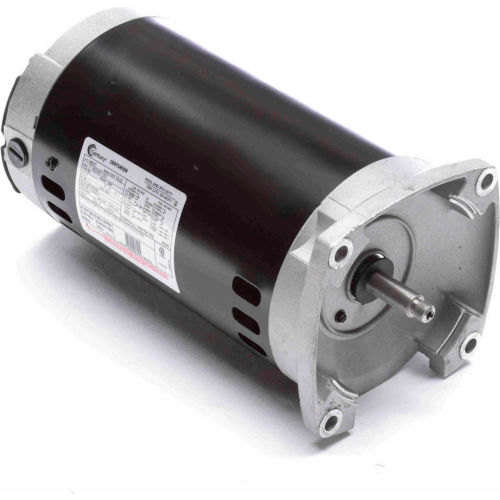 Century Pool Pump Motor, 2 HP, 3450 RPM, 208230/460V, ODP, Y56Y Frame