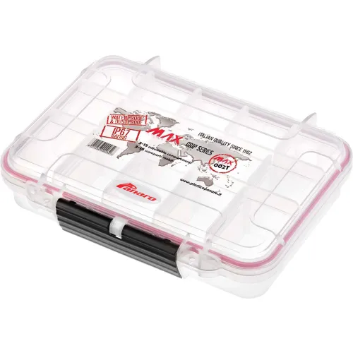 Plastica Panaro MAX002T Waterproof Tackle Box 3-15 Compartments