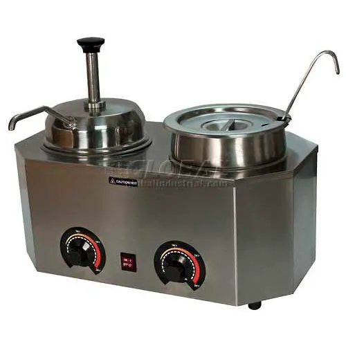 Paragon 2029C 6 qt Twin Sauce Warmer, 1/8 oz Increments, 120v, Silver -  Yahoo Shopping