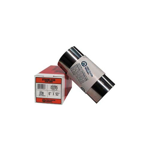 0.010" Stainless Steel Shim Stock 6" X 50" Roll