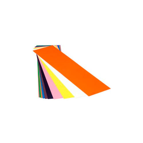 0.010" Brown, Plastic Color Coded Shim Stock, 20" X 20" Flat Sheet