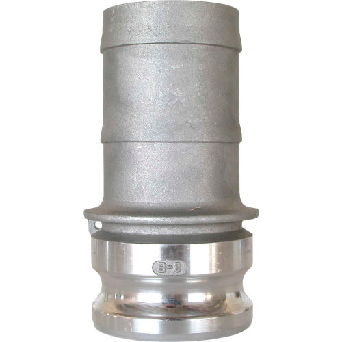 3&quot; Aluminum Camlock Fitting - Male Barb x Male Coupler Thread