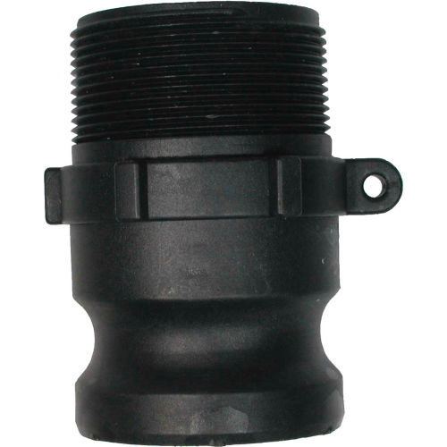 1-1/2&quot; Polypropylene Camlock Fitting - Male Coupler x MPT Thread