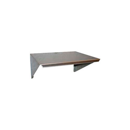 Prairie View WM181224, Aluminum Microwave Wall Mount Shelf, 18"W x 12"H