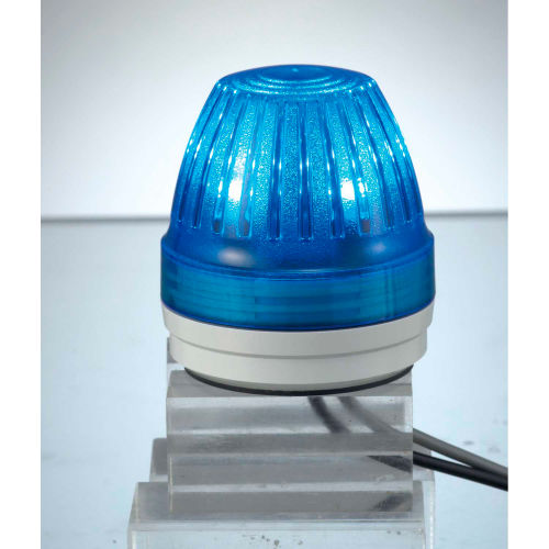 Patlite NE-24A-B Continuous LED Indicator Light, Blue Light, DC24V