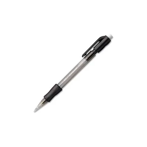 Zebra Z-Grip Druckbleistift, 0,7 Mm, Klarer Schaft – 12er Pack, Mit Latex-freiem Griff Und Metallclip