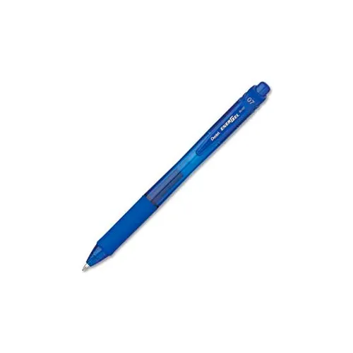 Pentel EnerGel-X Retractable Gel Pen, 0.7 mm Metal Tip, Blue Ink