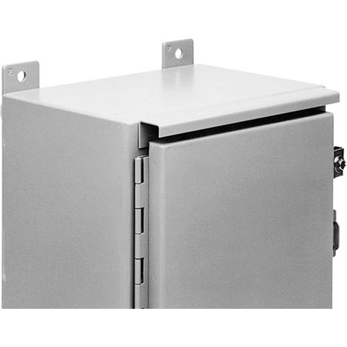 Hoffman ADK42A, Drip Shield Kit For Two Door Encl., Fits B=42.00, Steel/Gray