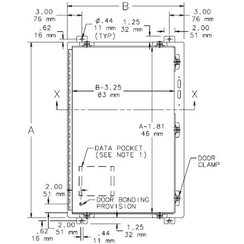 Hoffman EXE24208SS61, Zonex™ Atex And IceCertified, 24.00X20.00X8.00