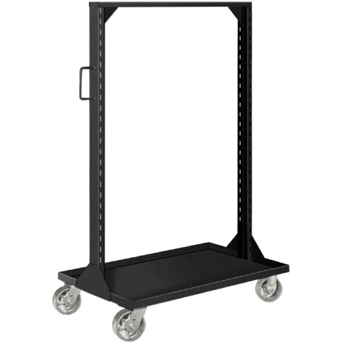Global Industrial™ Portable Bin & Shelf Cart W/ Steel Casters, 36"L x