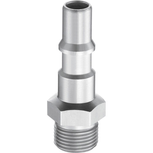 Prevost Stainless Steel 1/2" Body Plug with ISO 6150 Profile & 3/4" MNPT Used with CSM Coupler