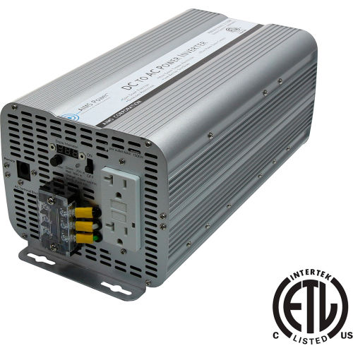 AIMS Power, 3000 Watt Power Inverter GFCI ETL Certified Conforms to UL458 Standard, PWRINV300012120W