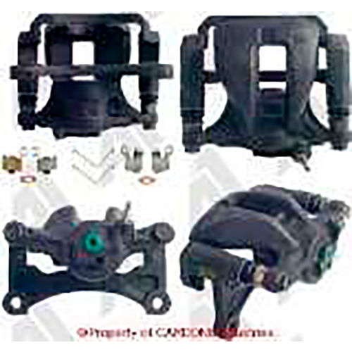 Remanufactured Unloaded Caliper w/Bracket, Cardone Reman 19-B1649