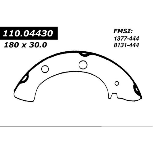 Centric Parts 111.04430 Brake Shoe 