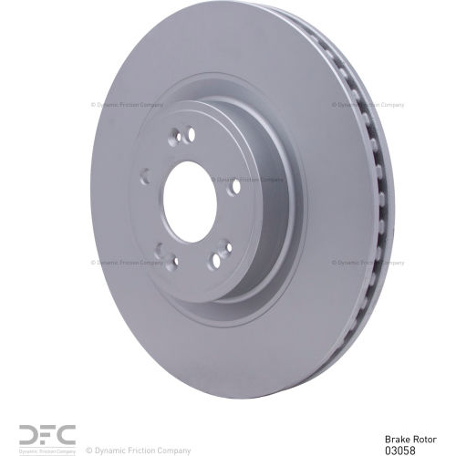 Disc Brake Rotor - Dynamic Friction Company 600-03058