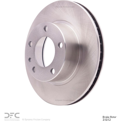 Disc Brake Rotor - Dynamic Friction Company 600-31012