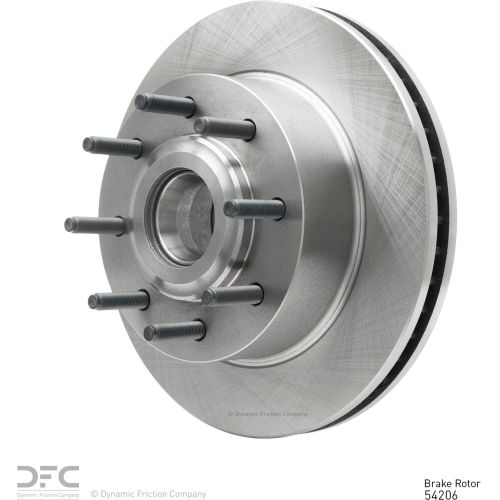 Disc Brake Rotor - Dynamic Friction Company 600-54206