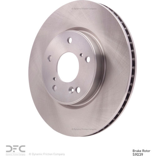 Disc Brake Rotor - Dynamic Friction Company 600-59039