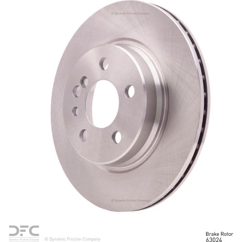 Disc Brake Rotor - Dynamic Friction Company 600-63024