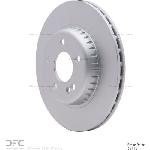 Disc Brake Rotor - Dynamic Friction Company 600-63118
