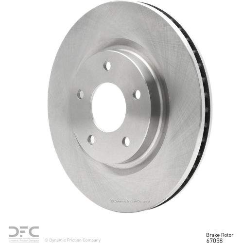 Disc Brake Rotor - Dynamic Friction Company 600-67058